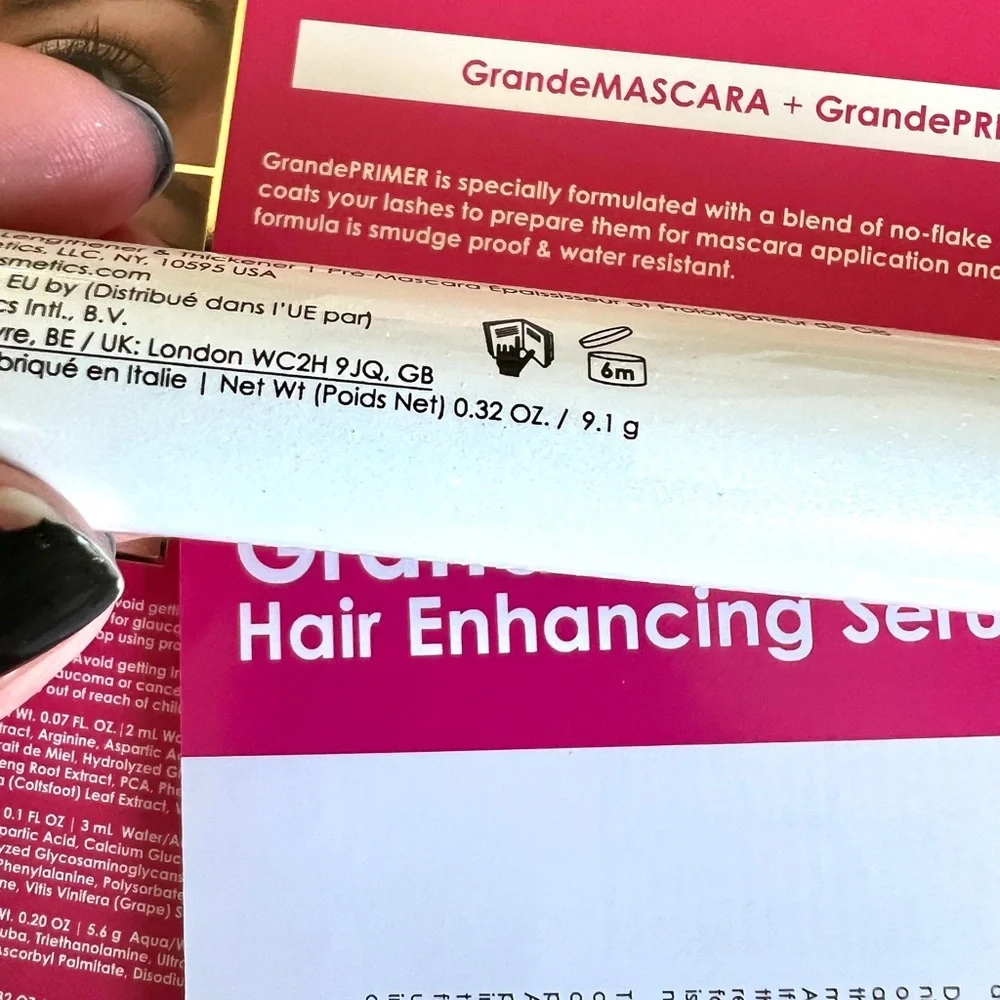 NEW Grande Primer Pre-Mascara Lengthener & Thickener 9.1g full size
